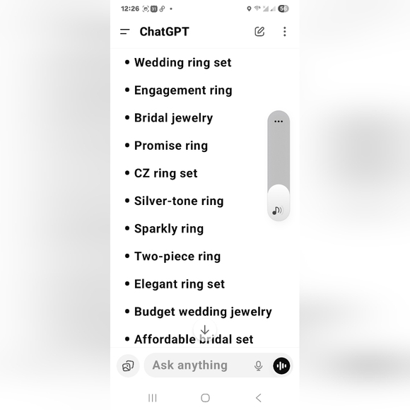 Silver Cubic Zirconia Wedding Band Ring Set Band Duo size 8 - Picture 11 of 12
